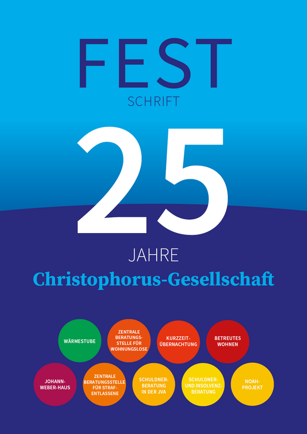 Vorderer Umschlag der Festschrift 2025 der Christophorus-Gesellschaft